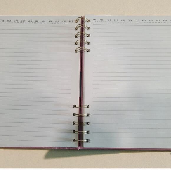 3-Pack – Altitude Supplies Spiral Journals 6.25" x 8.5" 160 Pgs – Mauve Cover - Picture 4 of 9